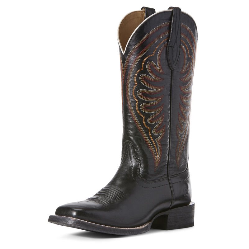 Ariat Western: Circuit Shiloh Botas Western Mujer - Negras / Marrones (CYDXE2169)